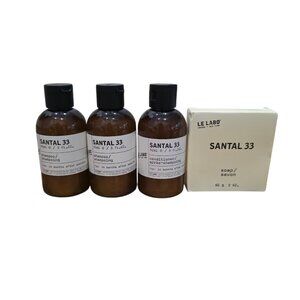 Le Labo Santal 33 Set Shampoo x 2 Conditioner Soap 3 fl oz